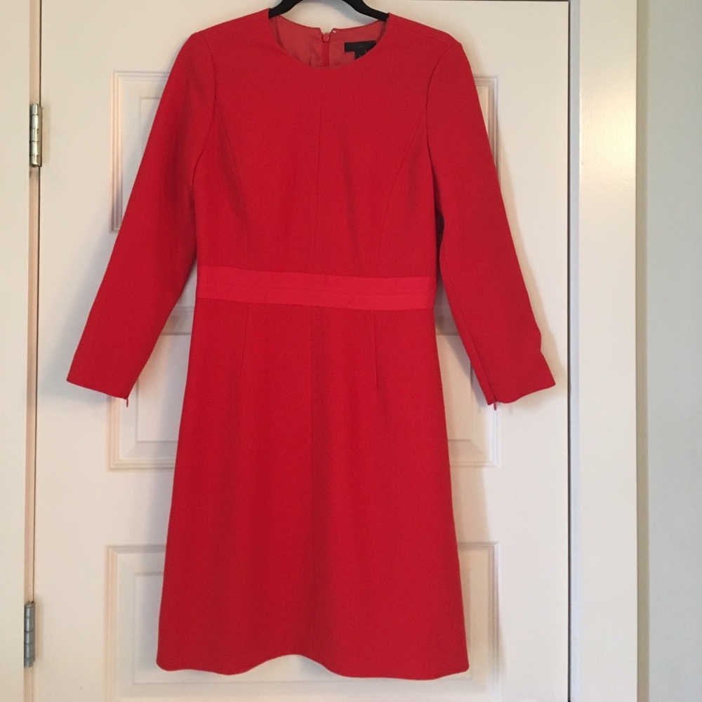 Jcrew wool crepe dress. 6